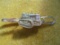OLD TRACK TYPE TRACTOR TIE CLIP-NICE DETAIL