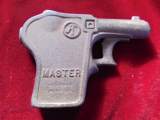 1922 PAT. ANDES MASTER CAST IRON CAP GUN-WORKS