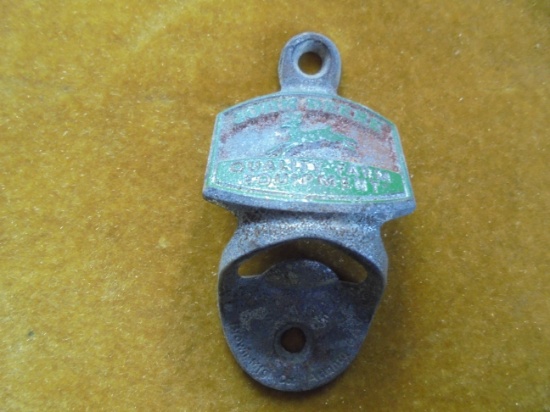 OLD LOGO JOHN DEERE WALL BOTTLE OPENER-QUITE ODD