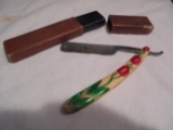 WONDERFUL FANCY STRAIGHT RAZOR--