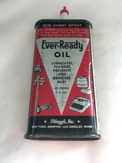 EVER-READY ACEITE - ADVERTISING OIL CAN