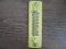 VINTAGE JOHN DEERE ADVERTISING THERMOMETER FROM 