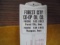 FOREST CITY IOWA CO-OP OIL ADVERTISING THERMOMETER