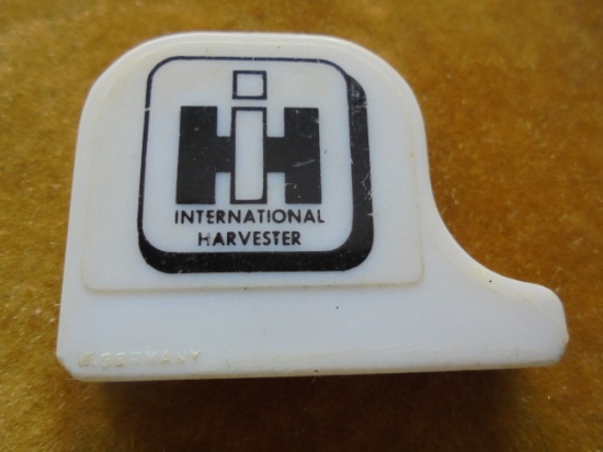 INTERNATIONAL HARVESTER ADVERTISING TAPE MEASURE FROM "HAMANN IMPLEMENT" ANTHON IOWA