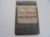 OLD PLASTIC POCKET PROTECTOR FROM 