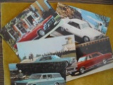 5 CHEVROLET 1965 ADVERTISING POST CARDS-NEVER USED