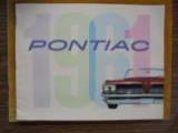 1961 PONTIAC SHOW ROOM ADVERTISING BROCHURE--