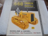 STUNNING & RARE JOHN DEERE CRAWLER TRACTOR ADVERTISING BROCHURE BOOKLET