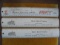 3 OLD TIN 12 INCH RULERS WITH ADVERTISING-2 ARE PFISTER CORN HYBRIDS