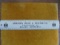 OLD METAL ADVERTISING RULER WITH 