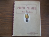 1940'S PROFIT PLANNER FOR BEER RETAILERS BOOKLET--OLD STYLE BEERS-SOME GREAT GRAPHICS