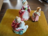 3 ROYAL DOULTON FIGURINES-QUITE NICE