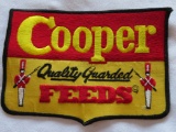 COOPER QUALITY FEEDS - CLOTH ADVERTISING PATCH