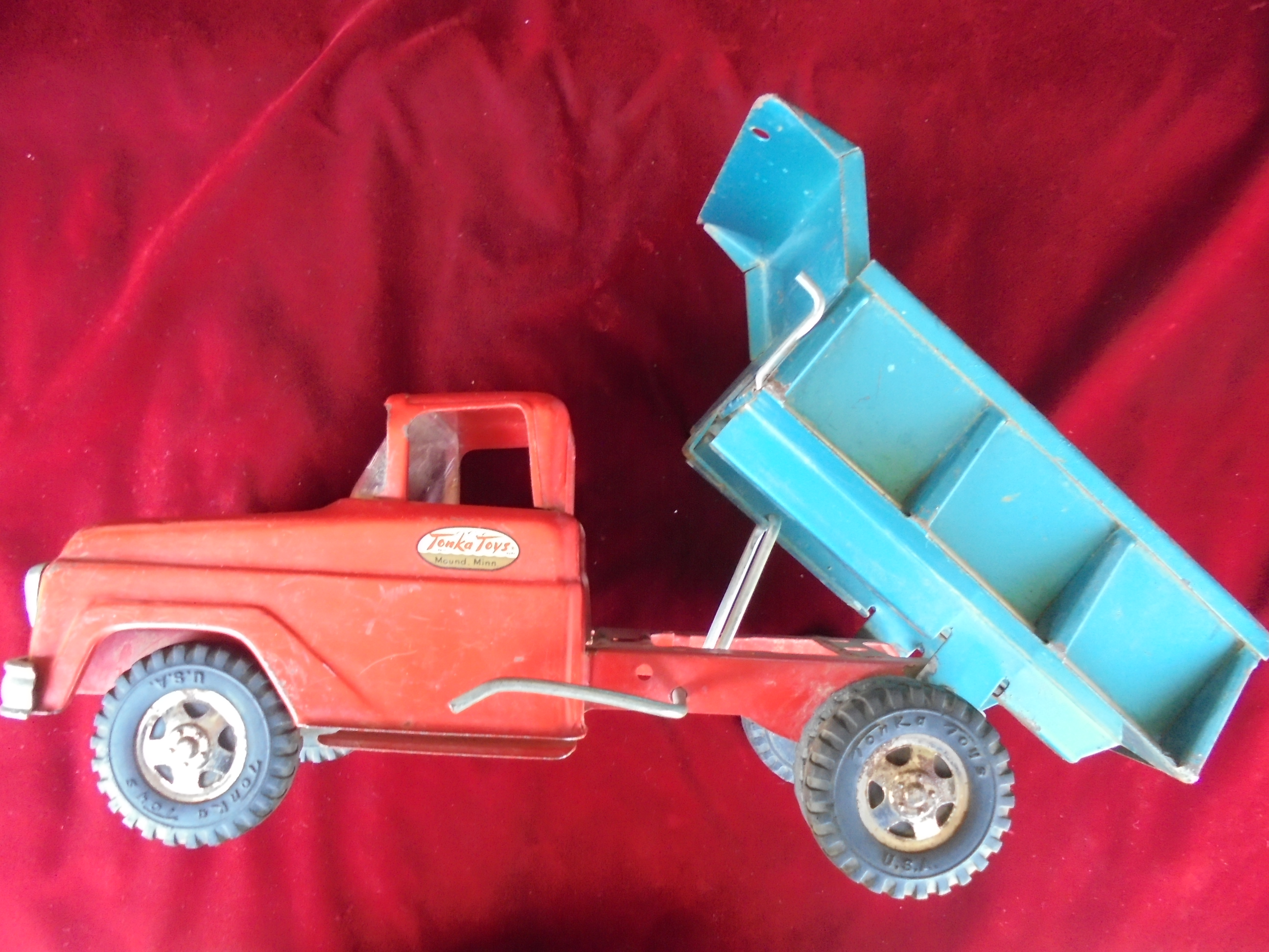 1950s Looking Ford Toy Tonka Dump Truck Quite Nice Original