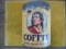STUNNING VINTAGE COFFEE ADVERTISING CAN FEATURING 