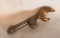 OLD BRASS COLORED NAUGHTY BOTTLE OPENER