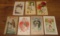 WONDERFUL SET OF (7) OLD VALENTINE POST CARDS