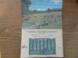 1960 PRODUCERS COMM. COMPANY CALENDAR-SIOUX CITY STOCK YARDS