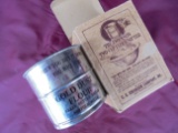 STOP AND LOOK AT THIS GREAT ADVERTISING FLOUR SIFTER IN BOX-