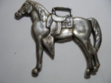 OLD HORSE FIGURE WATCH FOB-QUITE NICE
