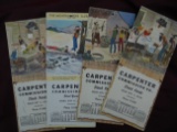 4 ADVERTISING CALENDAR & INK BLOTTERS WITH SIOUX CITY STOCK YARDS ADVERTISING-CARPENTER COMM. CO