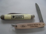 2 CLEAN OLD POCKET KNIVES 