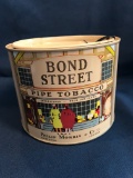 BOND STREET PIPE TOBACCO TIN