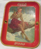 COCA COLA - ADVERTISING TRAY - MARKED 1941
