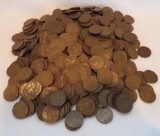 $ 5.00 FACE VALUE OF WHEAT PENNIES