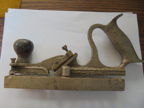 EARLY STANLEY NUMBER 49 TONGUE & GROOVE WOOD PLANE-ODD WOODWORKING