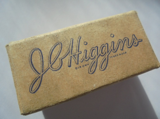 VINTAGE BOX OF FISHING FLY'S FROM "J.C. HIGGINS" SOLD AT SEARS