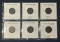 COLLECTION OF (6) INDIAN HEAD CENTS