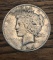 1923-D PEACE SILVER DOLLAR