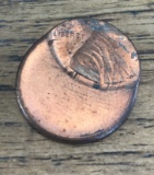 LINCOLN MEMORIAL PENNY - OFF CENTER STRIKE - ERROR