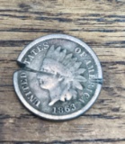 1863 CIVIL WAR ERA INDIAN HEAD CENT