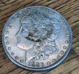 1886 MORGAN SILVER DOLLAR