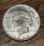 1922-D PEACE SILVER DOLLAR