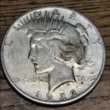 1922-S PEACE SILVER DOLLAR