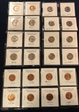 SET OF (24) UNITED STATES BRILLIANT UNCIRCULATED COINS