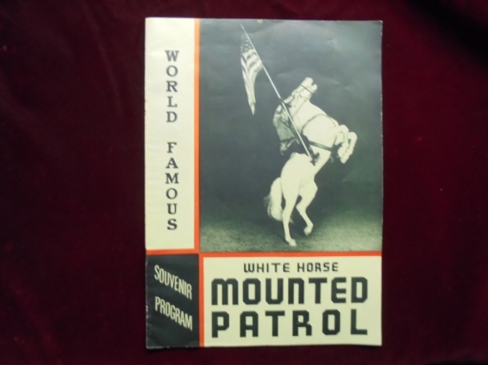 EARLY "WHITE HORSE PATROL" PROGRAM-STARTED BY SIOUX CITY STOCK YARDS