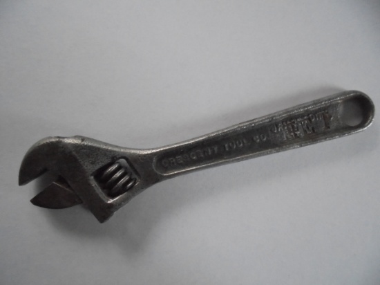 OLD CRESENT TOOL CO. 4 INCH CRESENT WRENCH