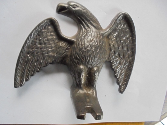 OLD CAST IRON EAGLE MOUNT-NICE DETAIL AND QUALITY