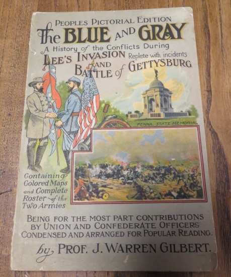 BLUE & GRAY HISTORY OF CONFLICTS - BATTLE OF GETTYSBURG