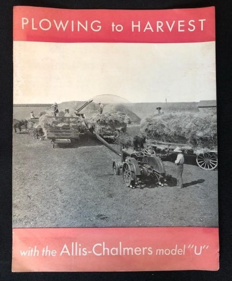 1931 ALLIS-CHALMERS MODEL U ADVERTISING LITERATURE