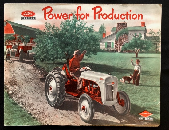 1951 FORD "POWER FOR PRODUCTION" SALES LITERATURE