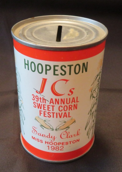 HOOPESTON J.C.'S ANNUAL - SWEET CORN FESTIVAL ADVERTISING BANK