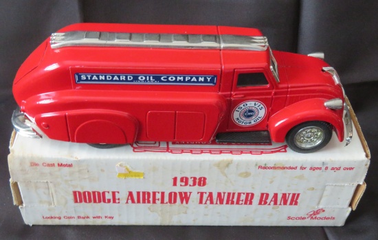 STANDARD OIL CO. - 1938 DODGE AIRFLOW TANKER BANK