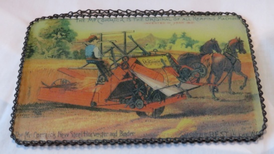 McCORMICK REAPING MACHINE - CHAIN PICTURE