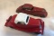 LOT OF (2) VINTAGE METAL TOY CARS - HUBLEY  & USA