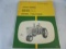 VINTAGE JOHN DEERE 3010 DIESEL TRACTOR OPERATION MANUAL